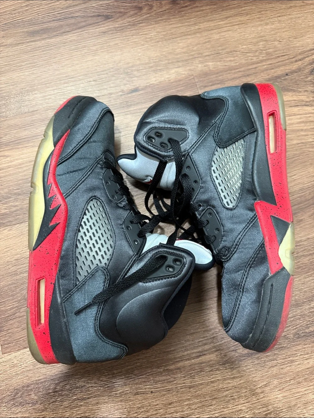 Men Air Jordan 5 “Satin Bred”